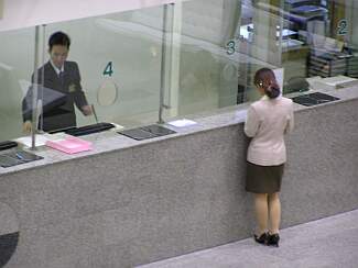 Well-dressed hospital staff